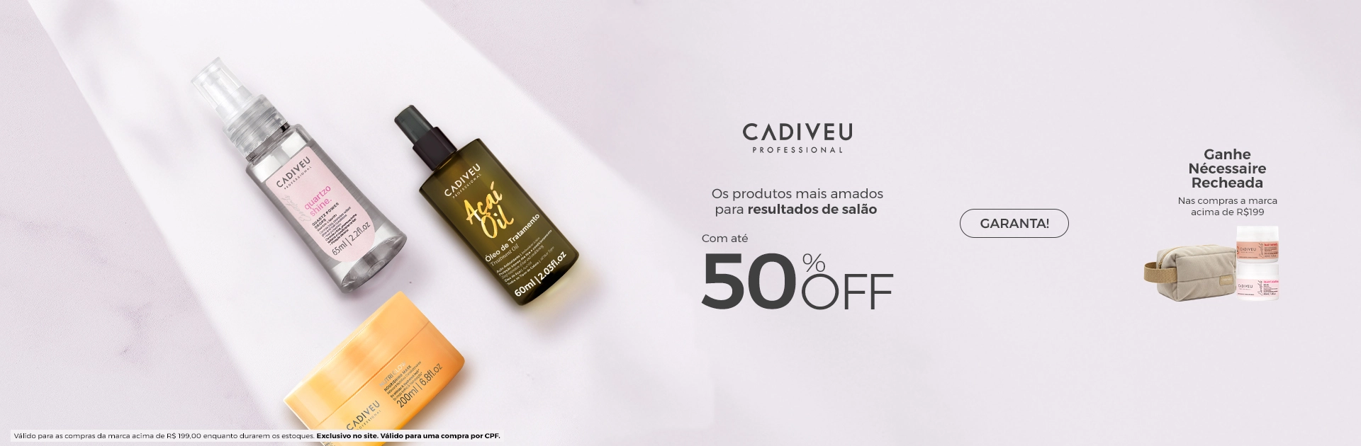 Banner Home 5 l Cadiveu