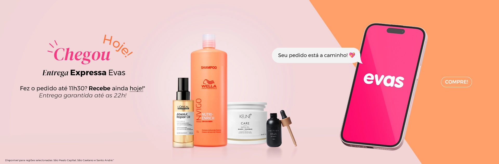 Banner Home 6 l Chegou hoje Banner Home 6 l Chegou hoje