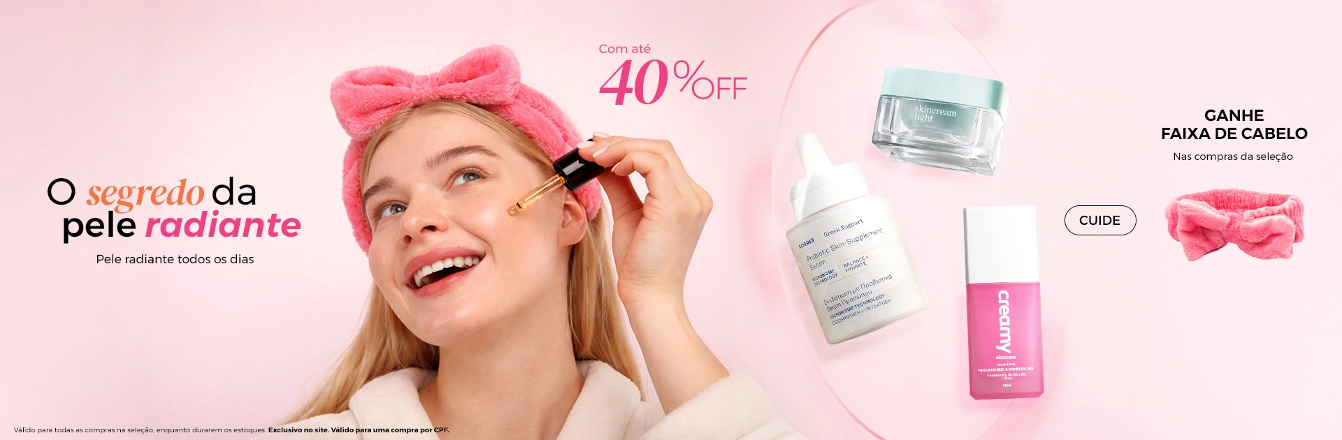 Banner Home l Skin Care Banner Home l Skin Care