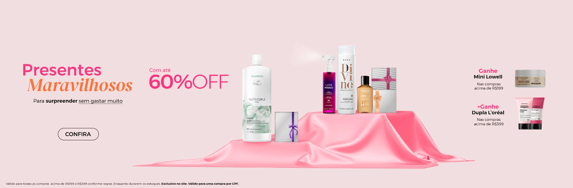 Banner Principal l Presente Perfeito Banner Principal l Presente Perfeito