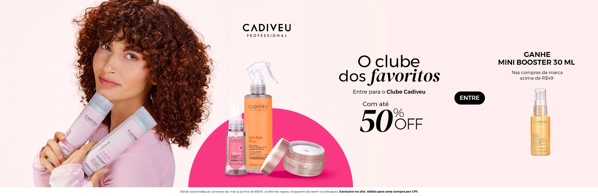 Bannher Home l Cadiveu Bannher Home l Cadiveu