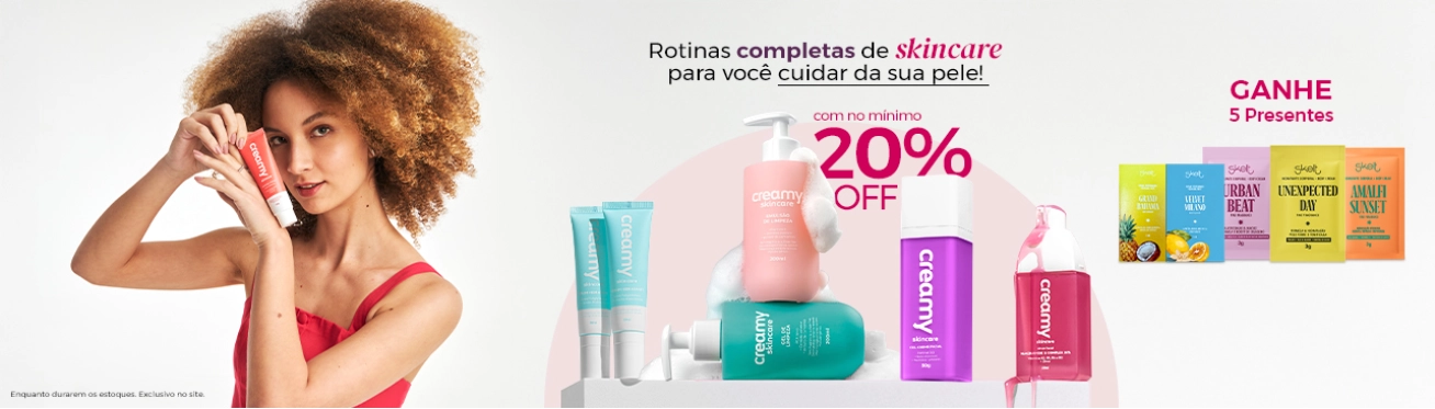 Banner Home Inferior l Campanha Creamy