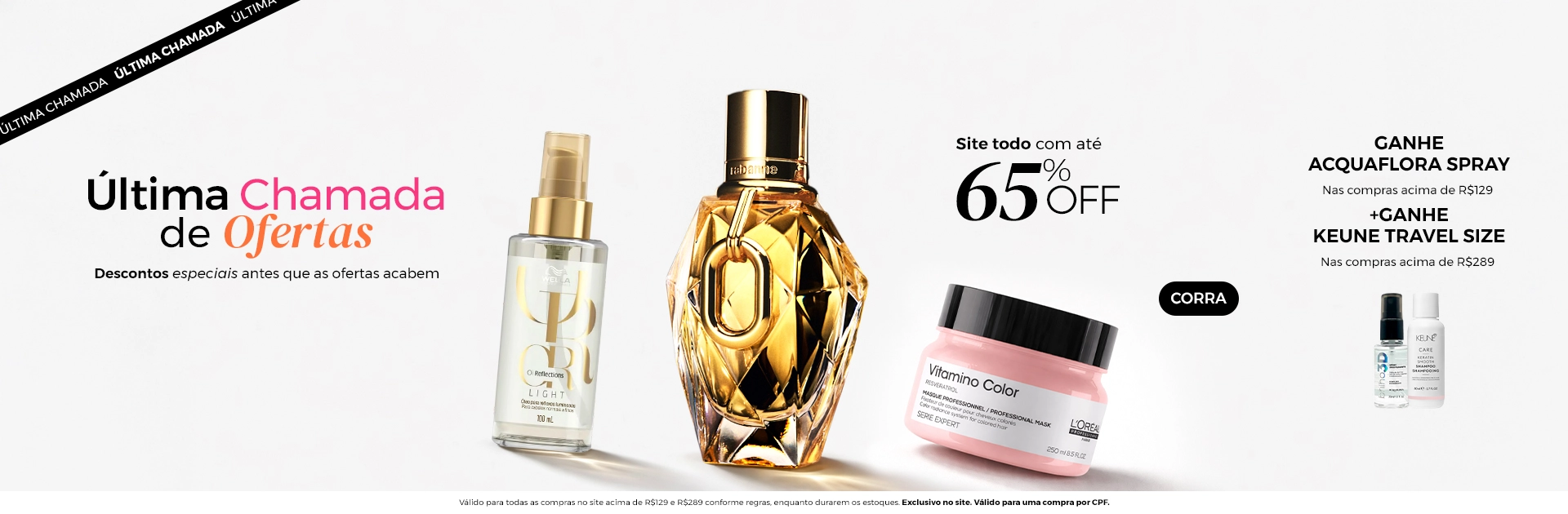 Banner Principal l última semana de oferta 