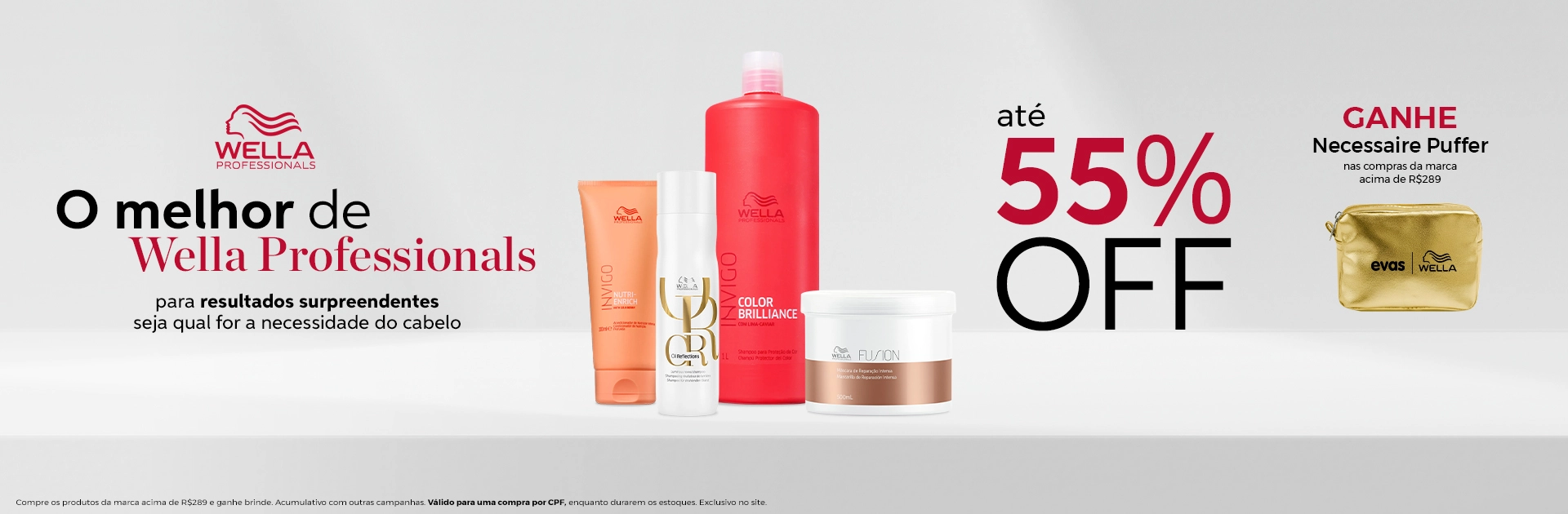 Banner Home 3 l Campanha Marca l Wella