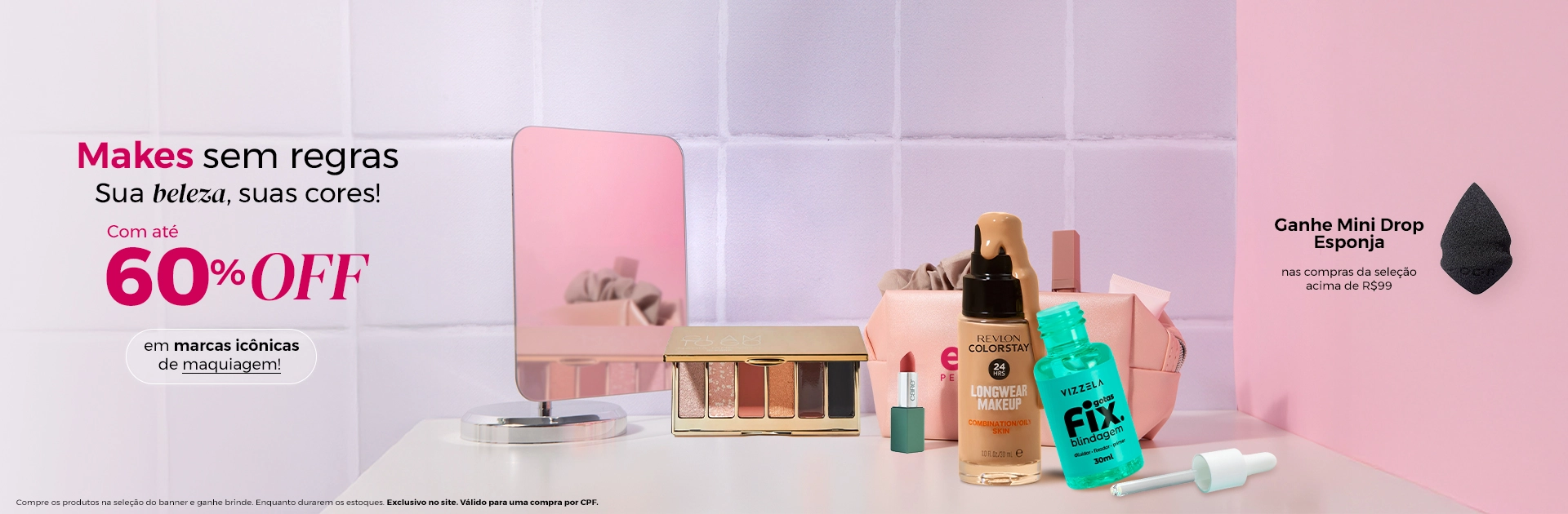 Banner Home 7 l Make sem regras 