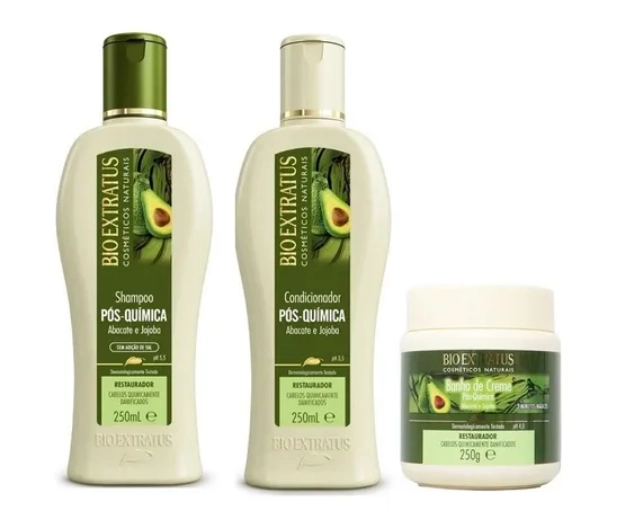 Bio Extratus Pos Quimica Kit Duo E Mascara 250ml
