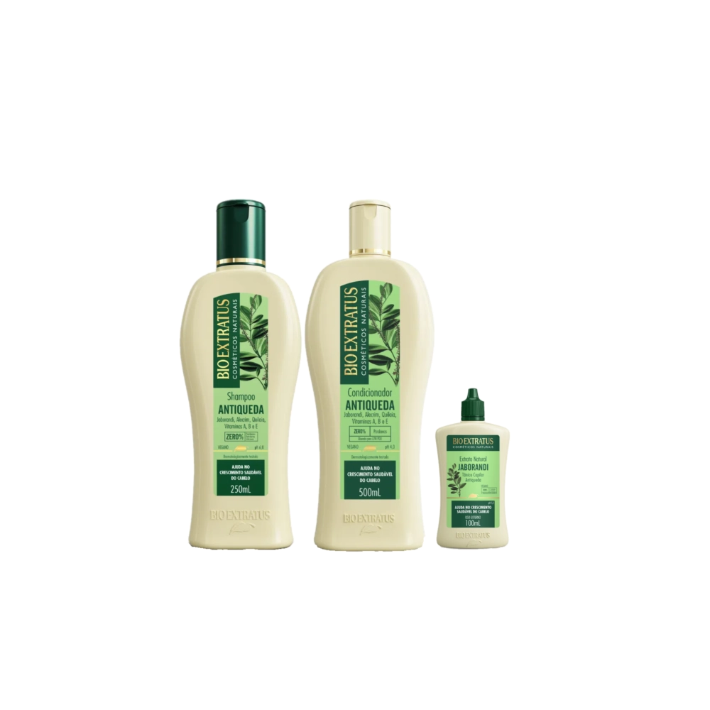 Kit Bio Extratus Jaborandi Antiqueda (3 Produtos)
