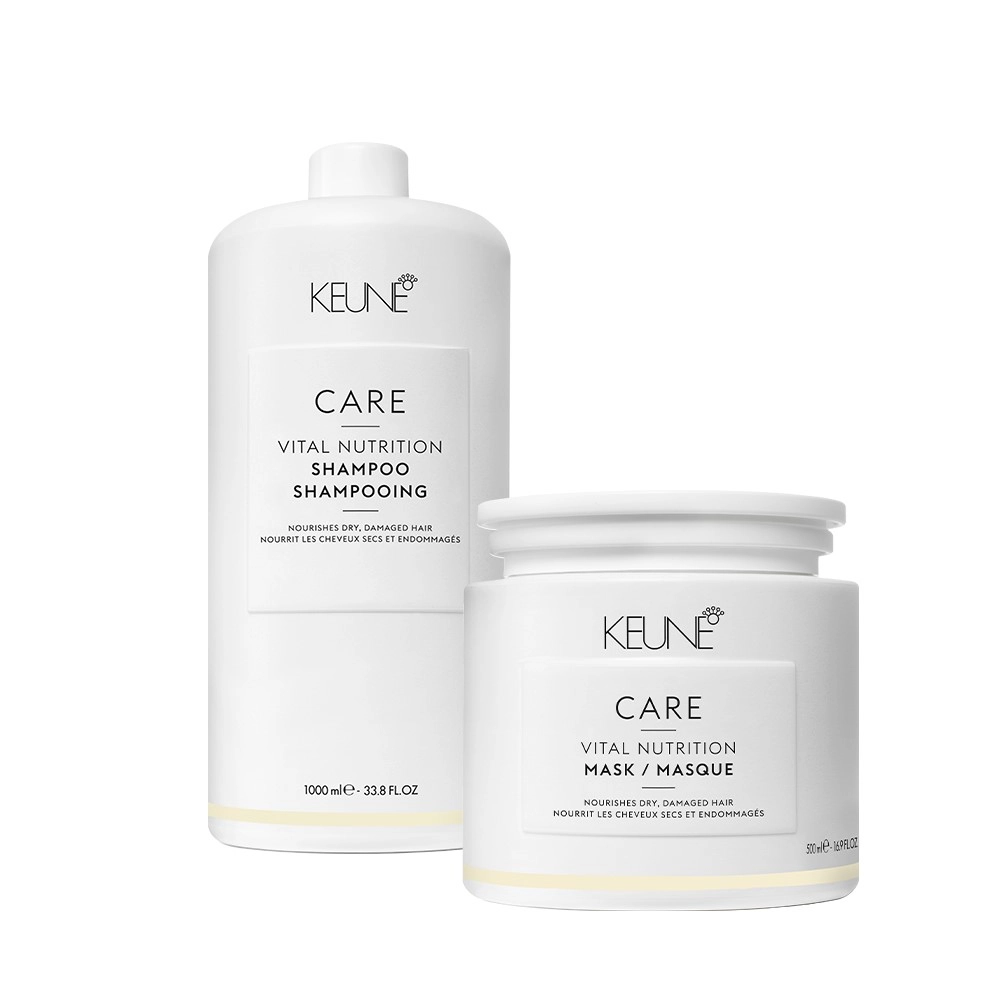 Kit Keune Care Vital Nutrition Dupla Litro (2 Produtos)