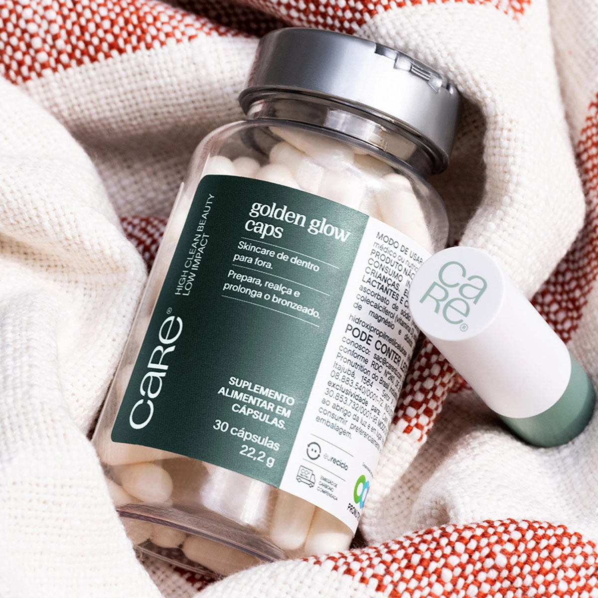 Produto Kit_Care_Natural_Beauty_Golden_Glow_Caps_Evas_5