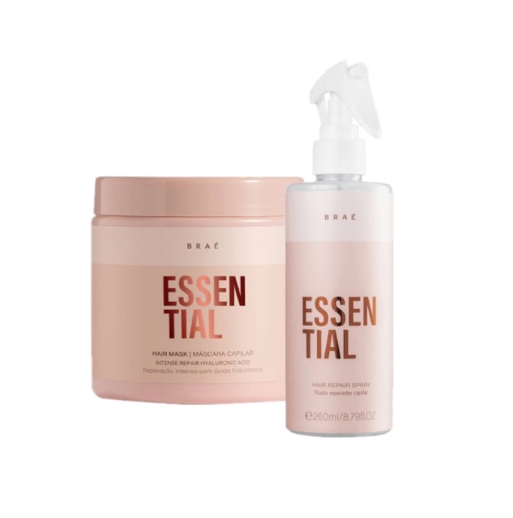 Kit Braé Essential Máscara E Leave-in (2 Produtos)