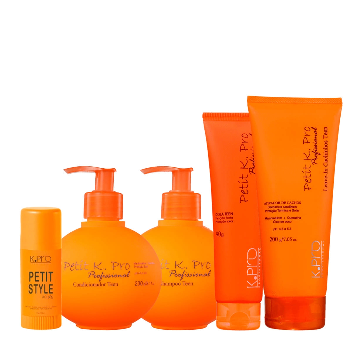 Kit K.Pro Profissional Petit Kids (5 Produtos)