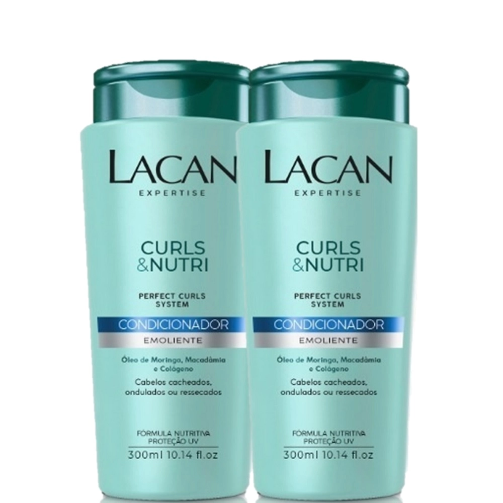 Produto Kit_Lacan_Curls_e_Nutri_Condicionador_300ml_2_Unidades_Evas_1