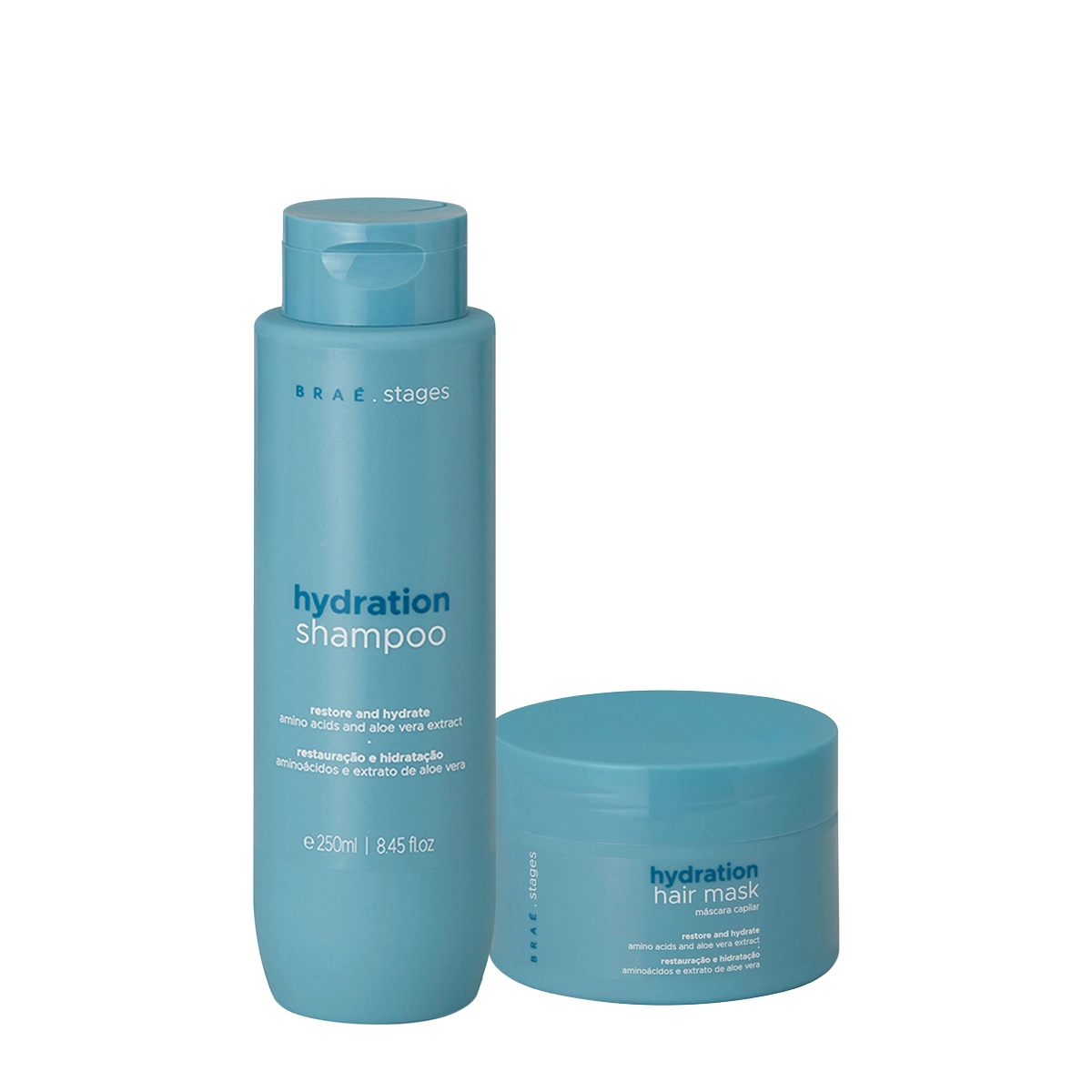 Kit Braé Stages Hydration Shampoo Máscara (2 Produtos)
