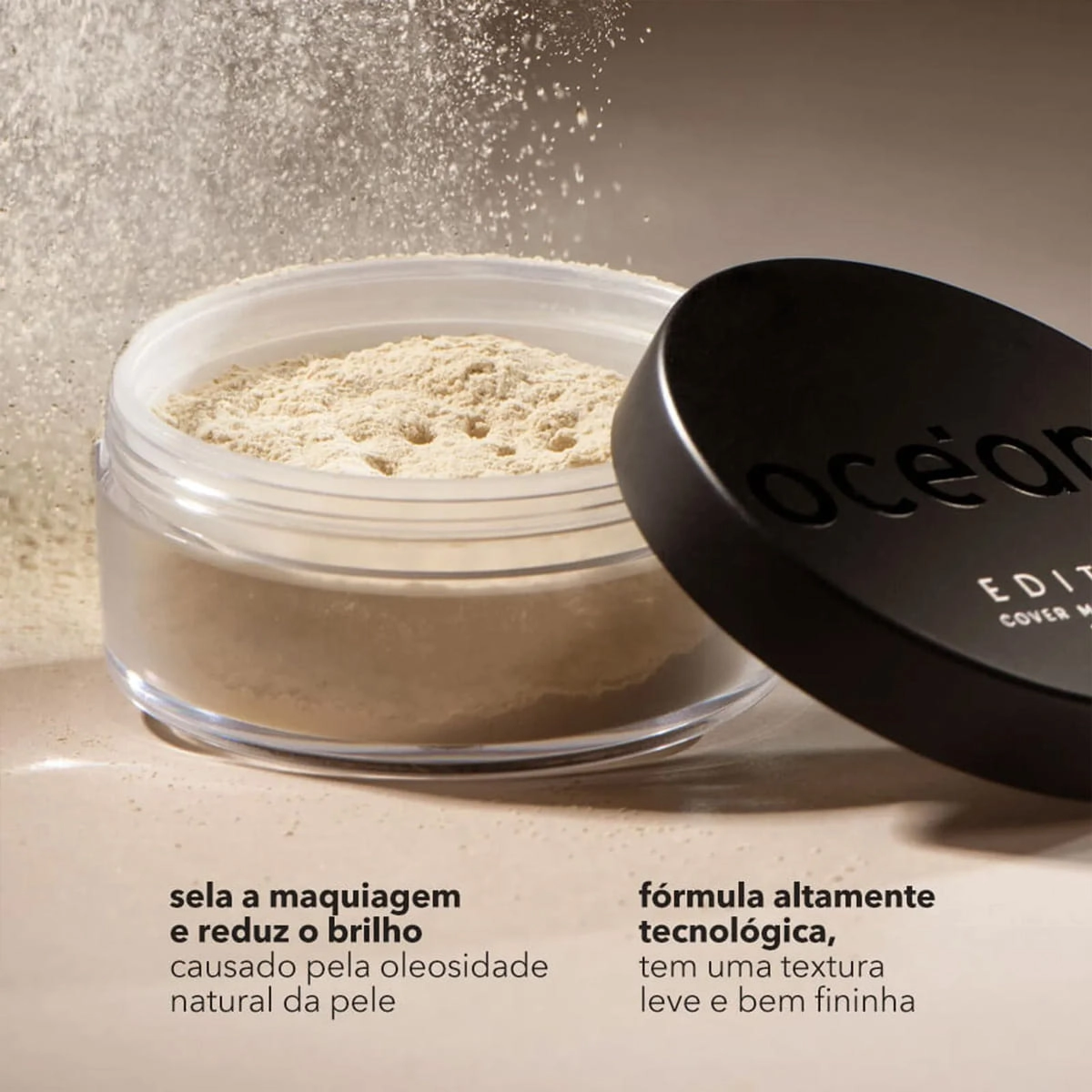 Produto Kit_Oceane_Edition_Cover_Me_Up_Po_Translucido_e_Powder_Puff_Rosa_Evas_3