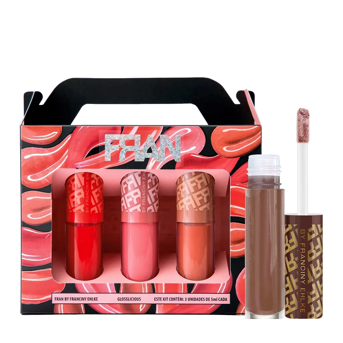 Kit Fran By Franciny Ehlke Glosslicious ChocoChilli (4 Produtos)