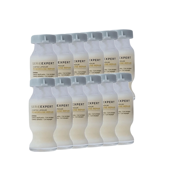 Kit L'oreal Professionnel Expert Absolut Repair Cortex Lipidium Power Repair - Ampola Capilar 10ml (12 Unidades)