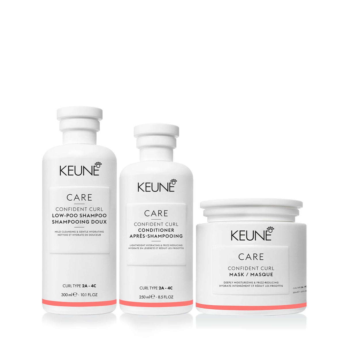 Kit Keune Care Confident Curl Home Care (3 Produtos)