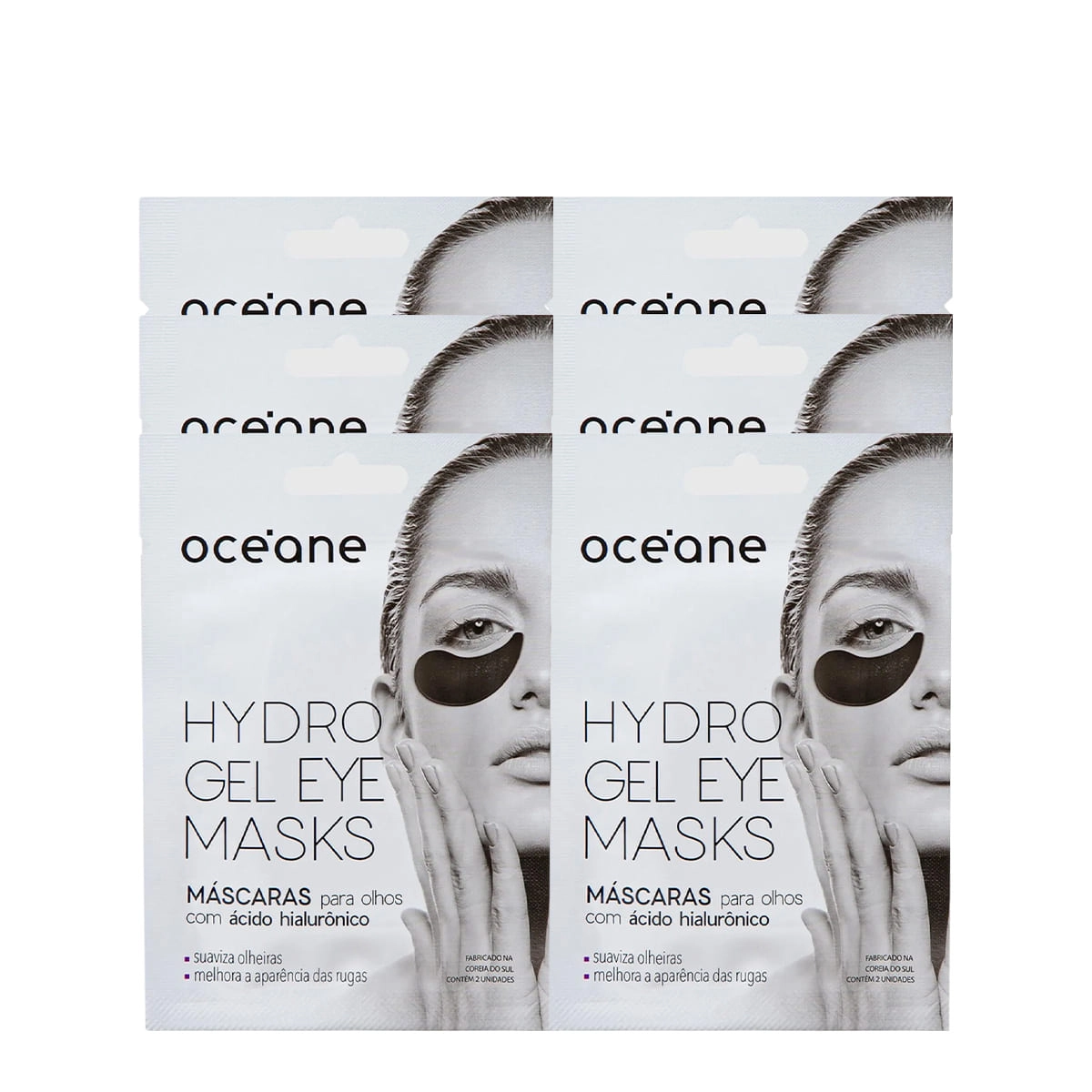 Produto Kit_Oceane_Hydrogel_Eye_Mask_Mascara_para_Olhos_6_unidades_Evas_1