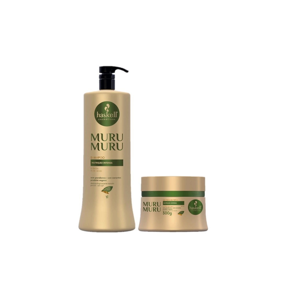 Kit Haskell Murumuru Dupla Shampoo E Máscara (2 Produtos)