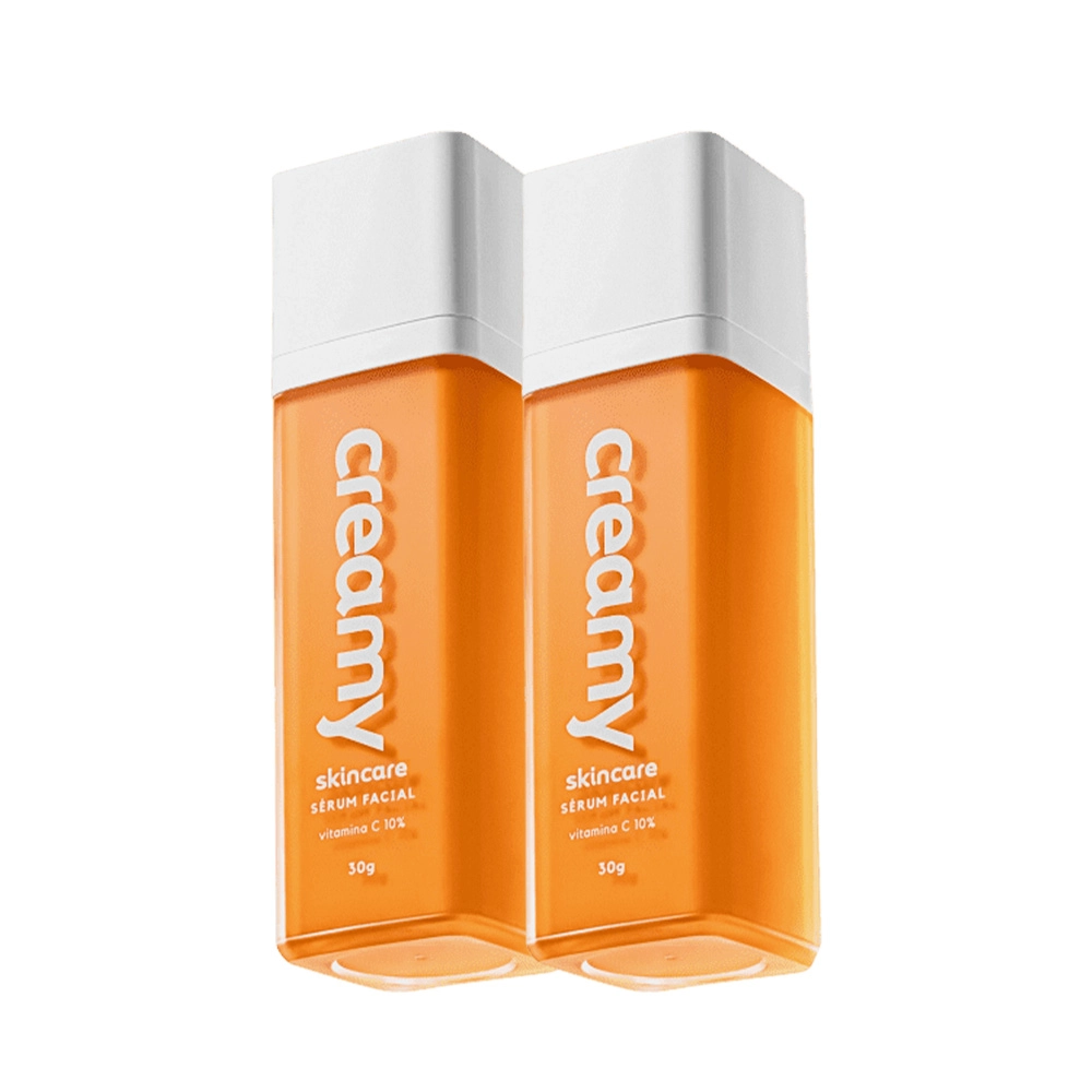Kit Creamy Vitamina C - Sérum Facial 30g (2 Unidades)