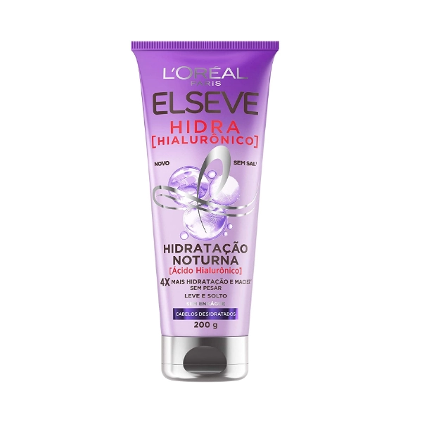 Elseve_Hidra_Hialuronico_Linha_Completa_Shampoo_Condicionador_Mascara_Creme_Noturno_de_Pentear_Evas_6 Produto Elseve_Hidra_Hialuronico_Linha_Completa_Shampoo_Condicionador_Mascara_Creme_Noturno_de_Pentear_Evas_6