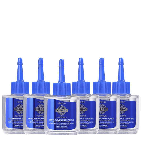 Amend Gold Black Nutritivo Kit Óleo Reparador De Pontas 30ml (6 Unidades)