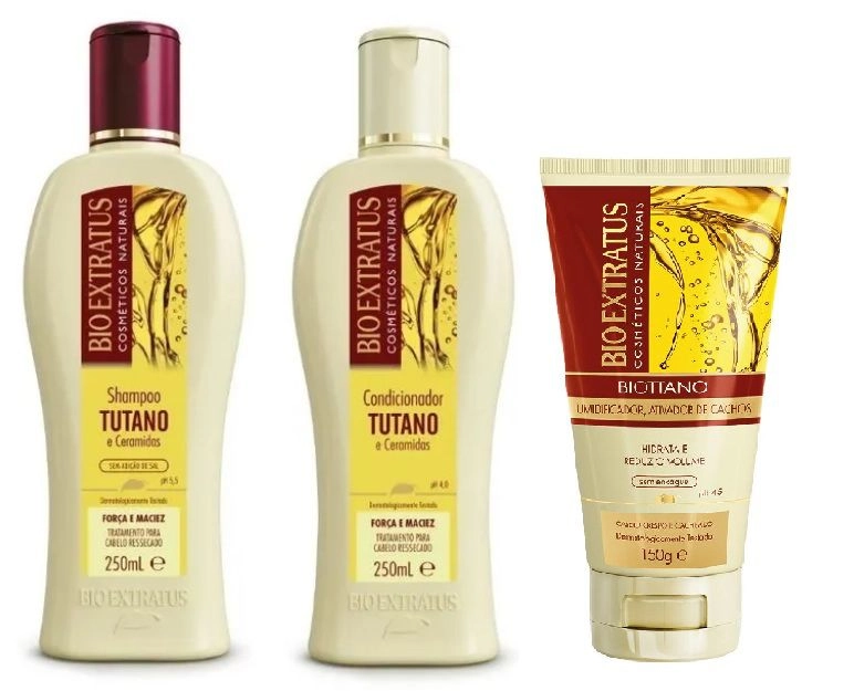 Kit Bio Extratus Tutano E Cerâmidas 250ml ( 3 Produtos )
