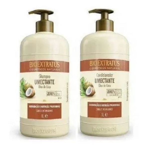 Bio Extratus Umectante Óleo De Coco (Shampoo+Condicionador 1L)