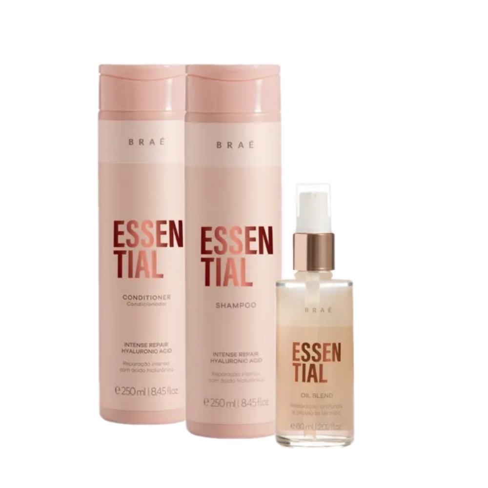 Kit Braé Essential Repair (3 Produtos)