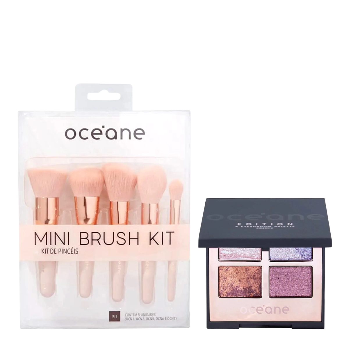 Produto Kit_Oceane_Mini_Kit_com_5_Pinceis_e_Palette_Cosmic_4_Eyeshadow_Paleta_de_Sombras_Evas_1