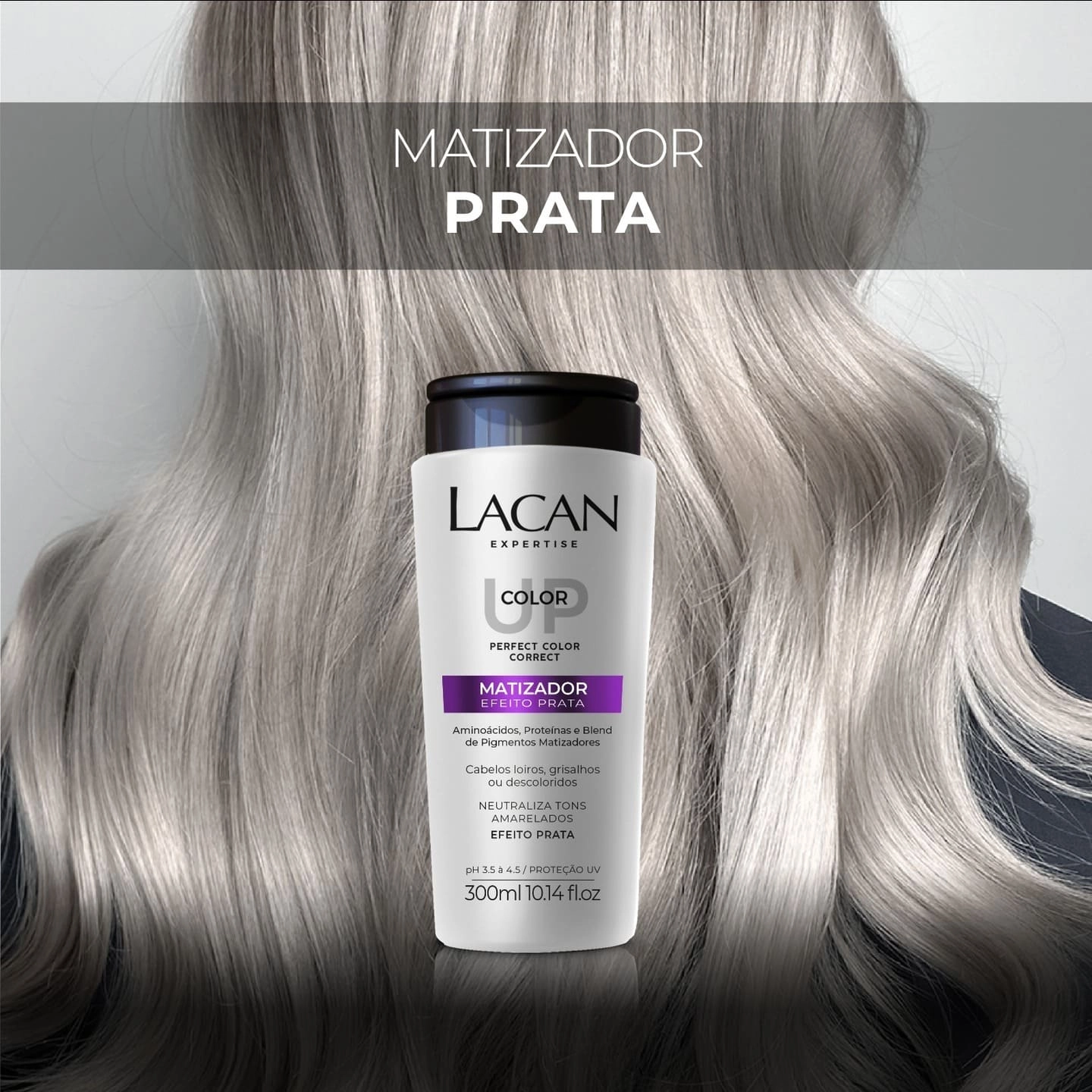 Produto Kit_Lacan_Color_Up_Matizador_Efeito_Prata_e_Blond_Shampoo_Desamarelador_2_produtos_Evas_2