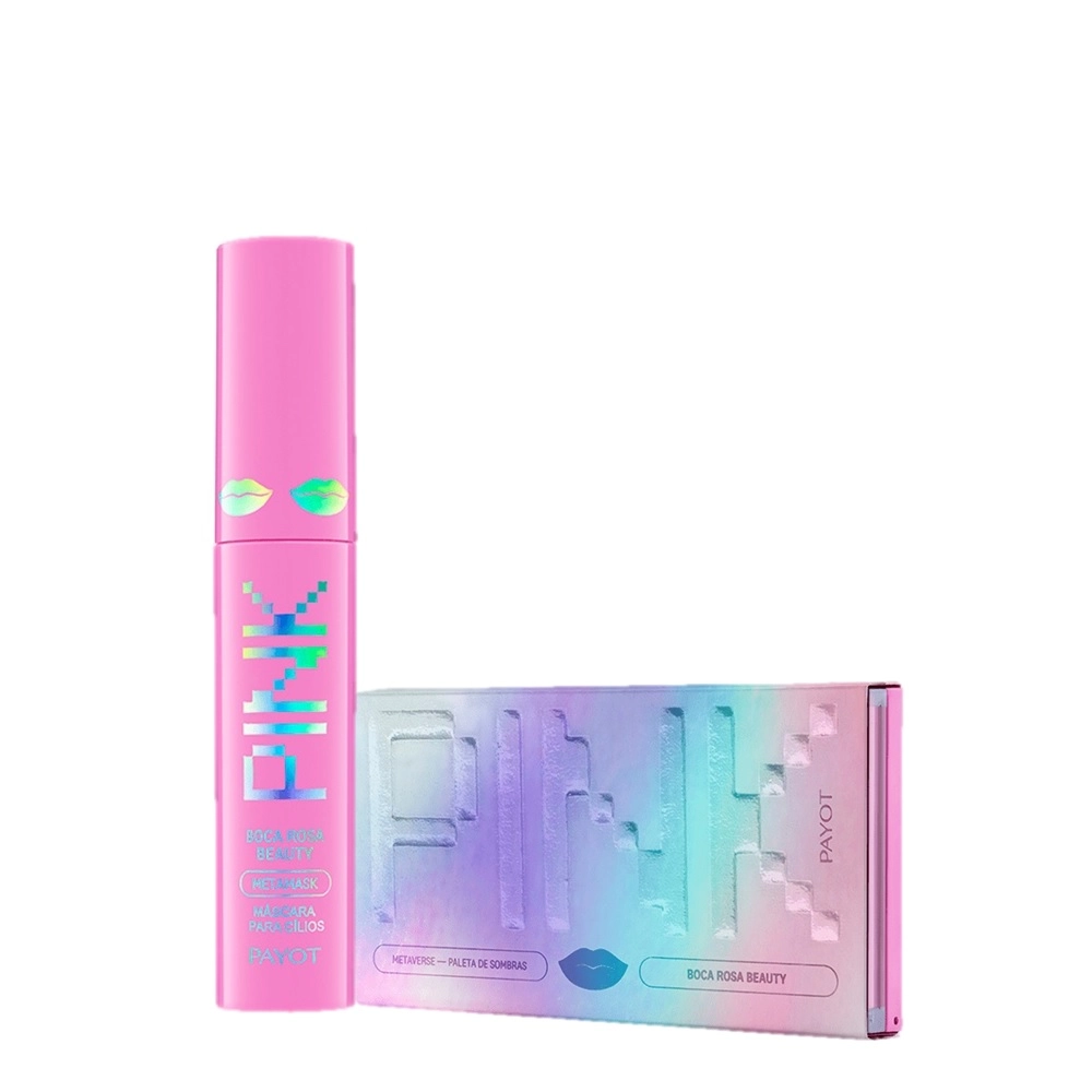 Produto Kit_Boca_Rosa_Beauty_Pink_Make_Olhos_Mascara_de_Cilios_Paleta_de_Cores_Evas_1