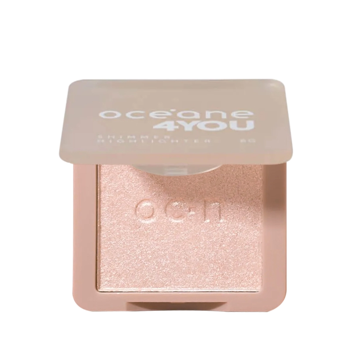 Océane 4you Shimmer Highlighter Rose - Iluminador Em Pó 6g