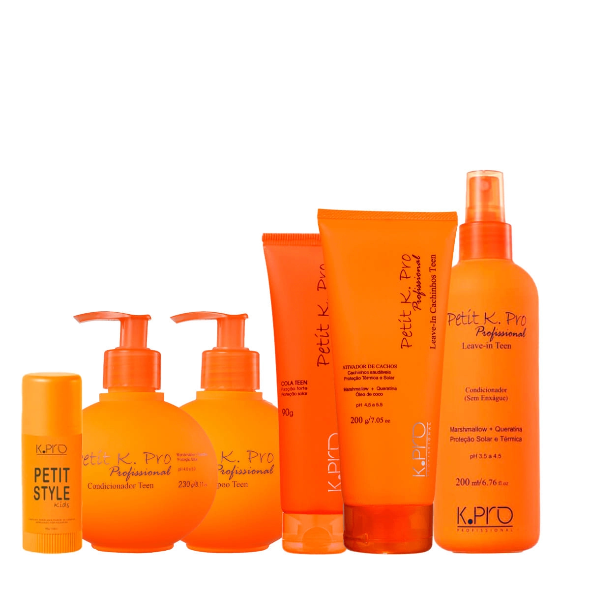 Kit K.Pro Profissional Petit Kids (6 Produtos)
