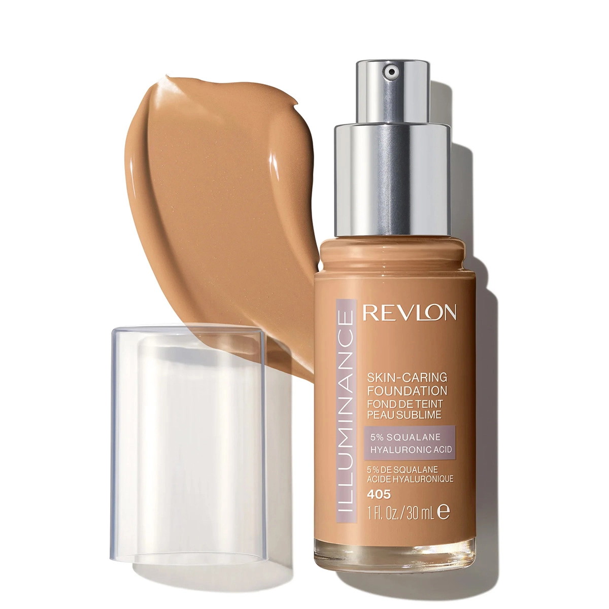 Produto Revlon_Illuminance_Skin_Caring_Hazel_405_Base_Liquida_30ml_Evas_2