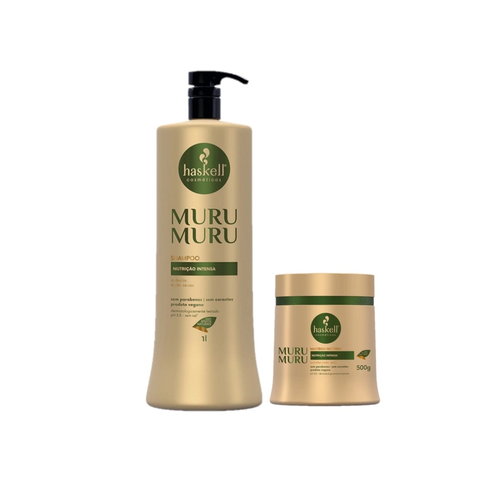 Kit Haskell Murumuru Shampoo E Máscara (2 Produtos)