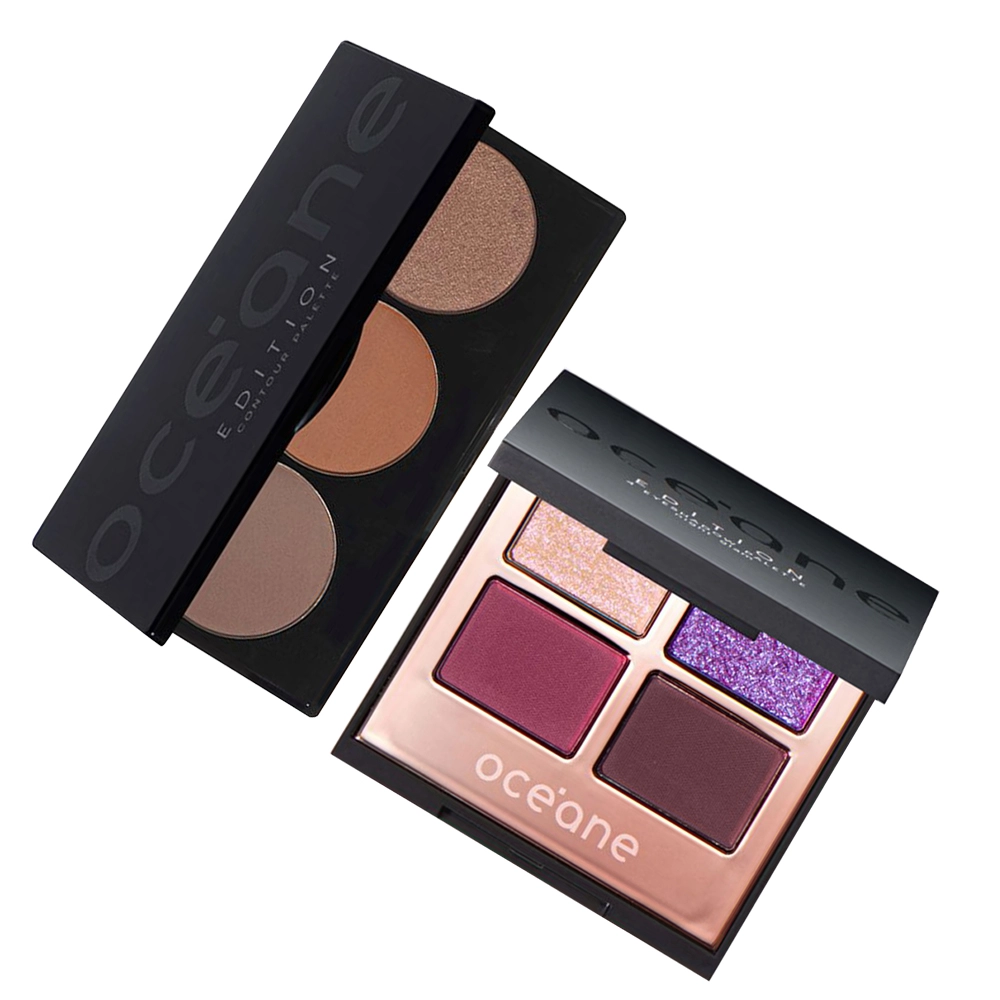 Kit Océane Edition Paleta De Contorno E Sombra Night Glam (2 Produtos)