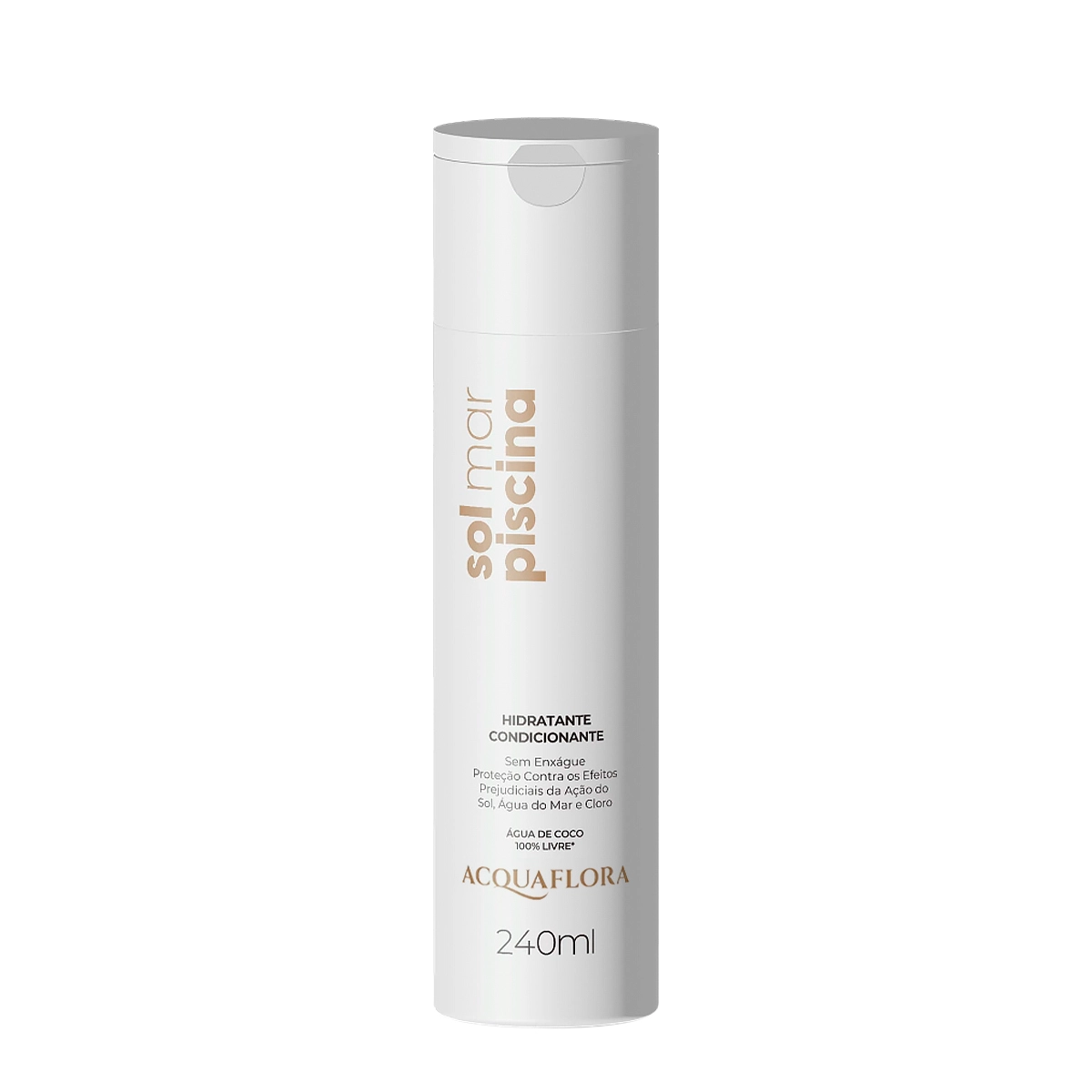 Creme Sem Enxágue Acquaflora Sol Mar Piscina - 240ml