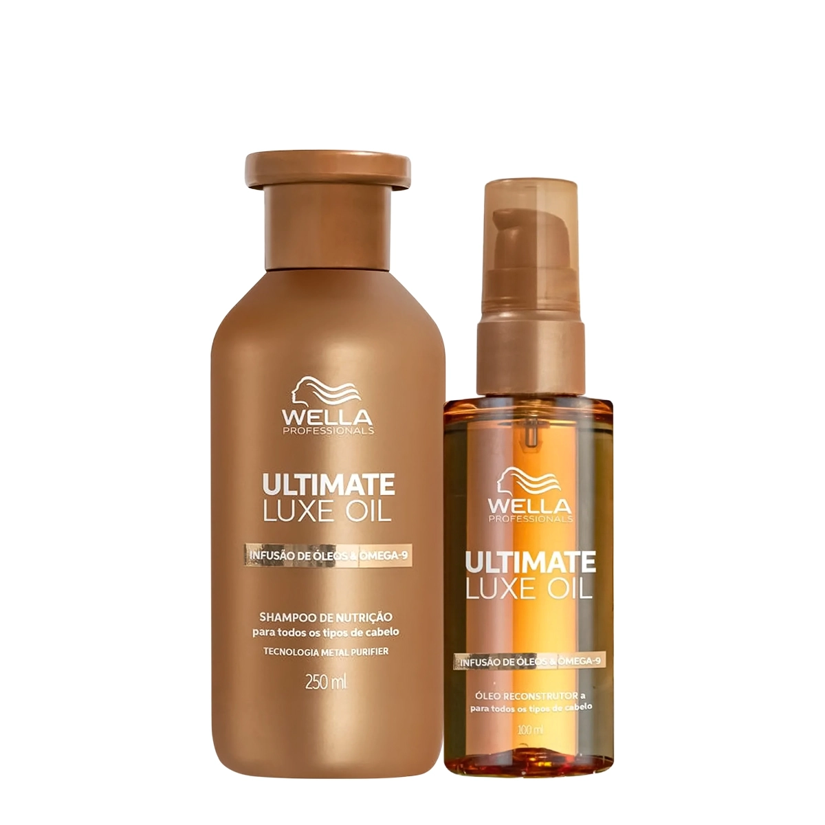 Kit Wella Professionals Ultimate Luxe Oil Shampoo E Óleo (2 Produtos)