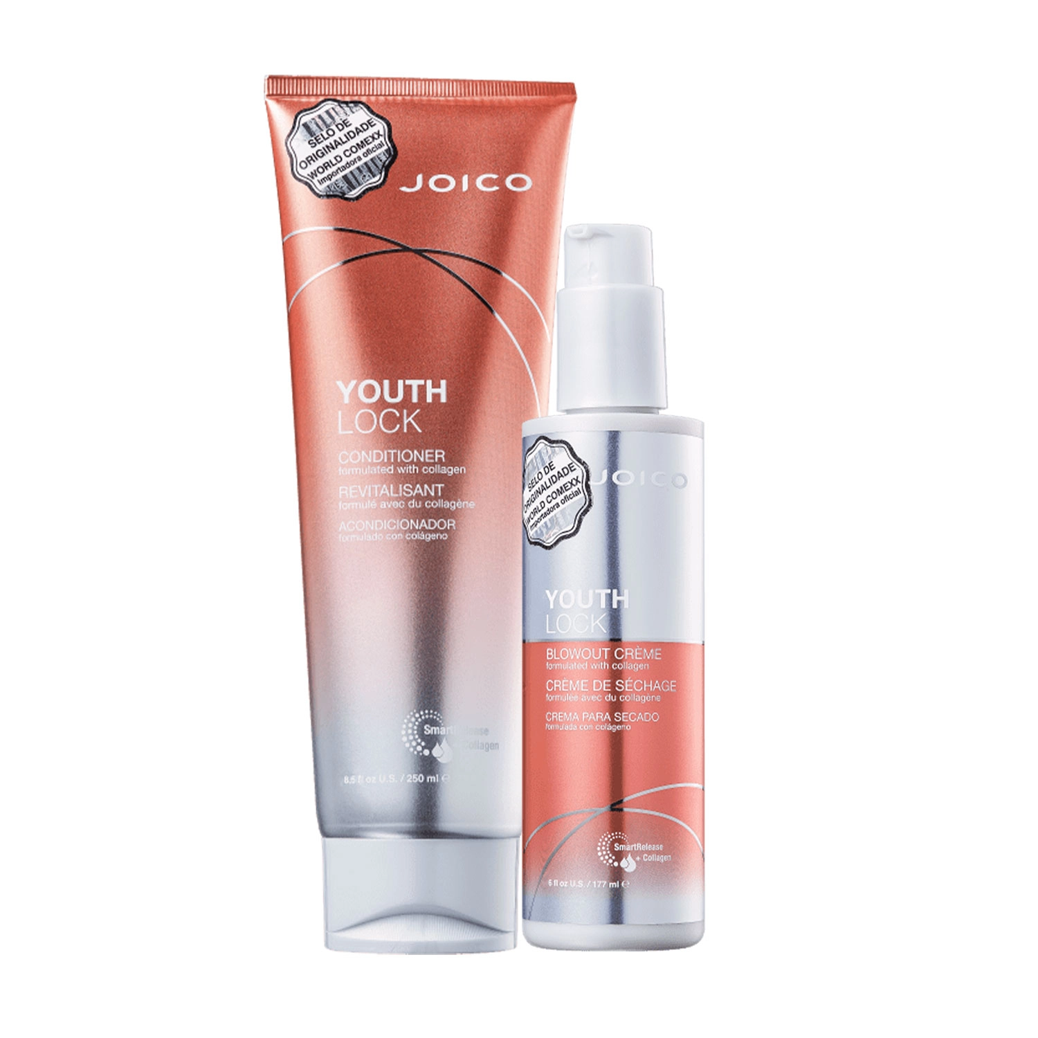 Kit Joico Youthlock Collagen Shine (2 Produtos)