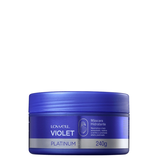 Lowell Violet Platinum Mascara Matizadora 240g
