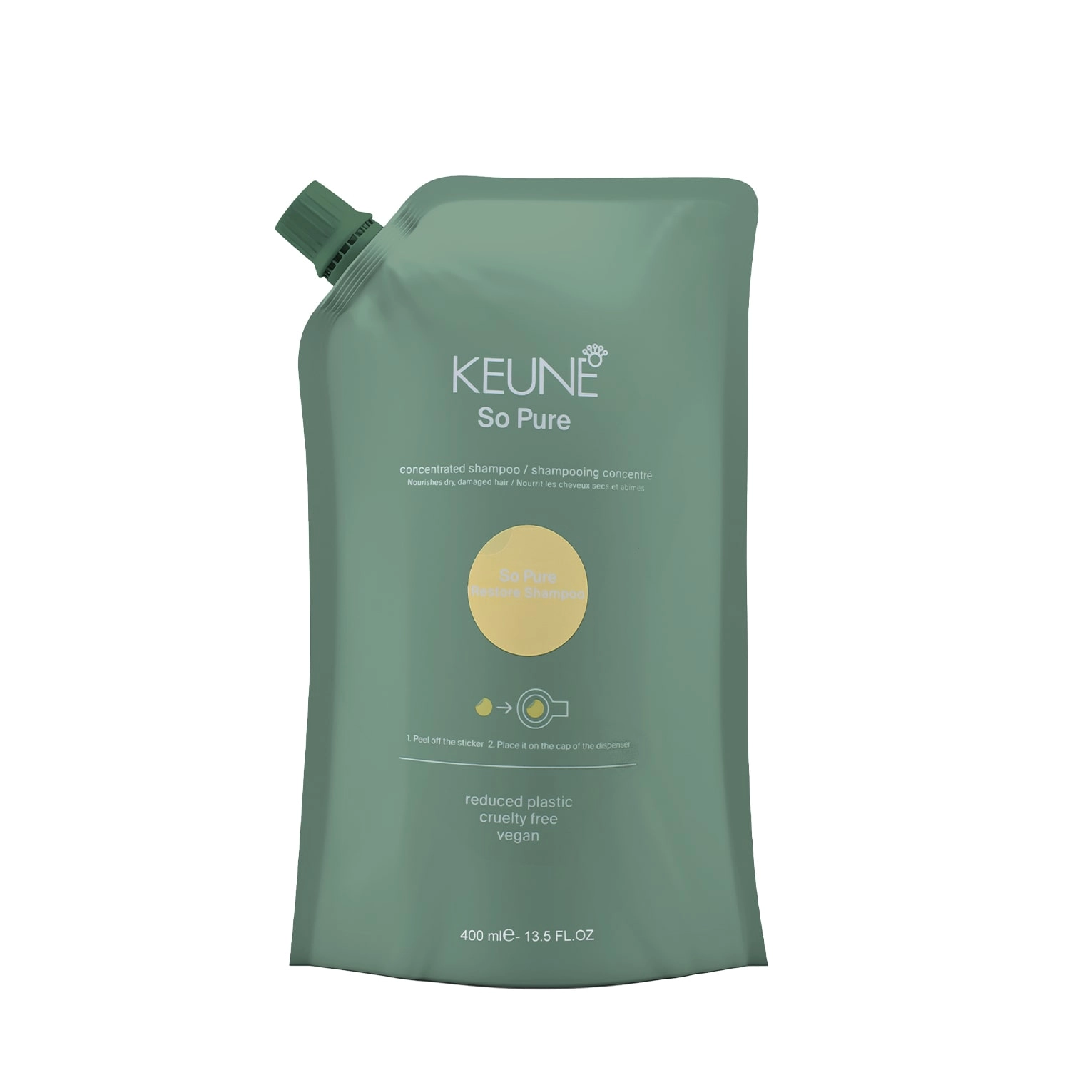 Keune So Pure Restore Refil - Shampoo 400 Ml