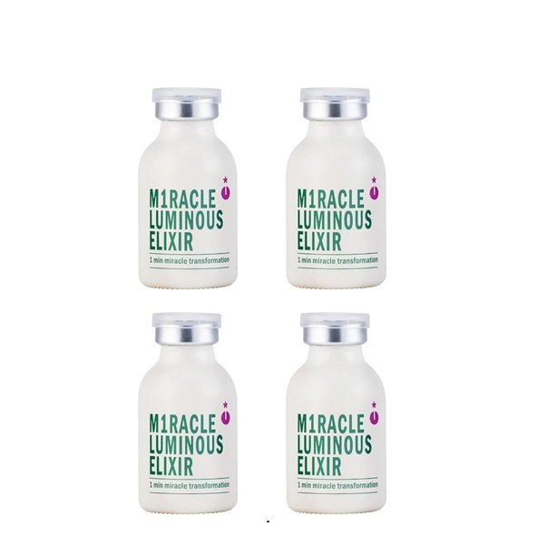 Kit N.P.P.E. Miracle Luminous Elixir Ampola De Tratamento Capilar 25ml (4 Unidades)