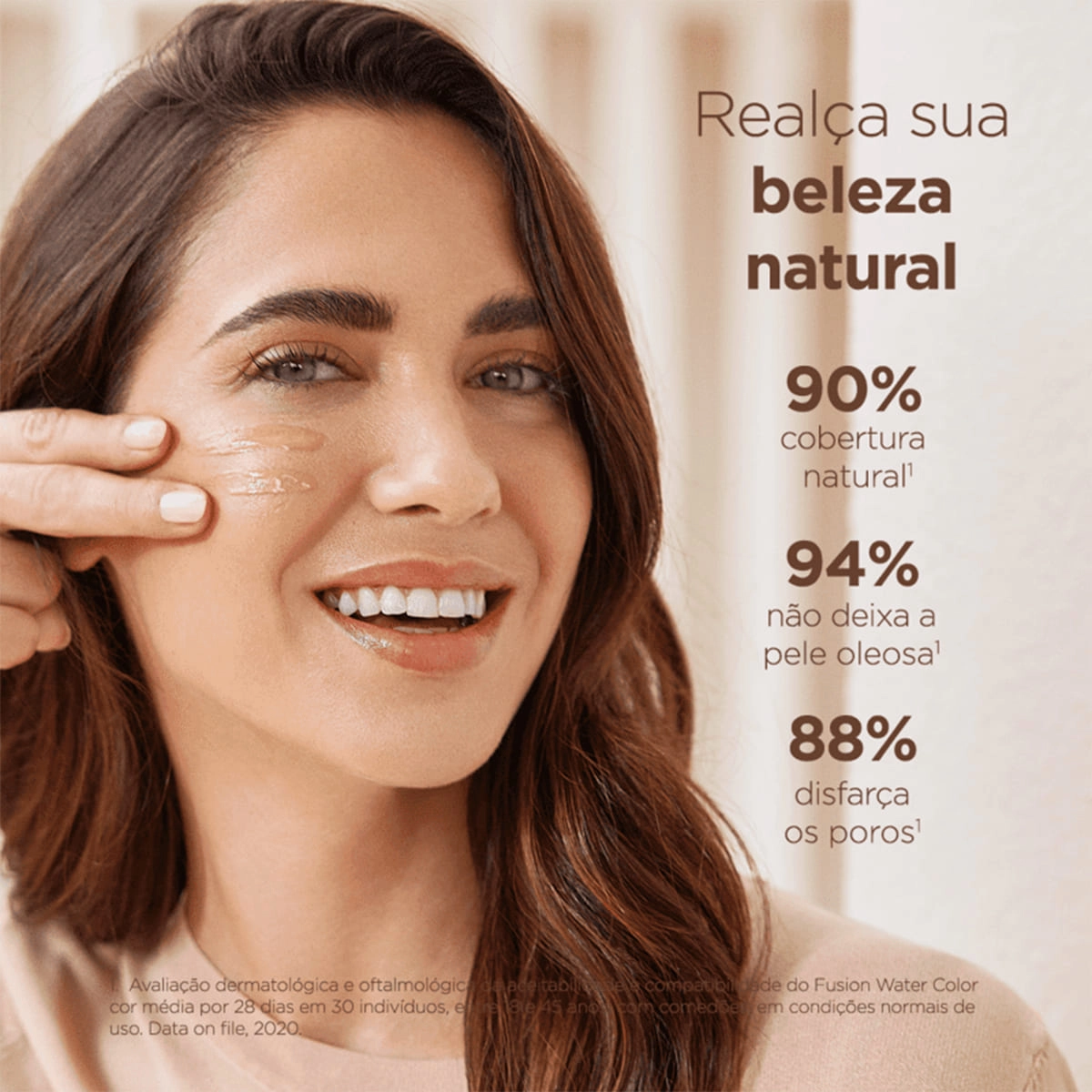 Produto ISDIN_Fusion_Water_5_Stars_FPS50_Color_Clara_Protetor_Solar_Facial_com_Cor_50ml_Evas_4