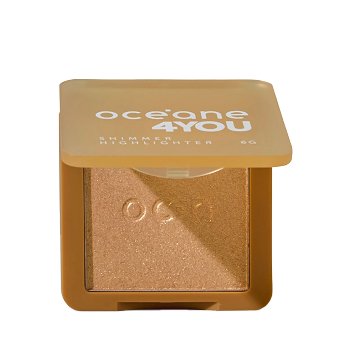 Océane 4you Shimmer Highlighter Gold - Iluminador Em Pó 6g