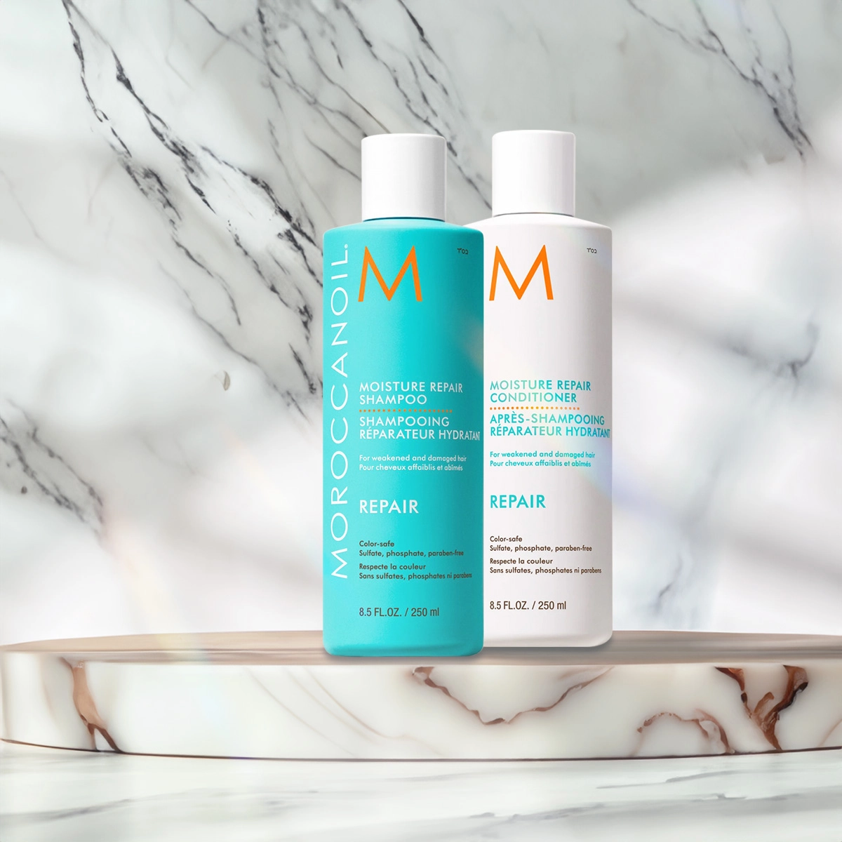 Produto Kit_Moroccanoil_Reparador_De_Umidade_Smoothing_Shampoo_Condicionador_250ml_Mascara_Capilar_250g_Evas_2