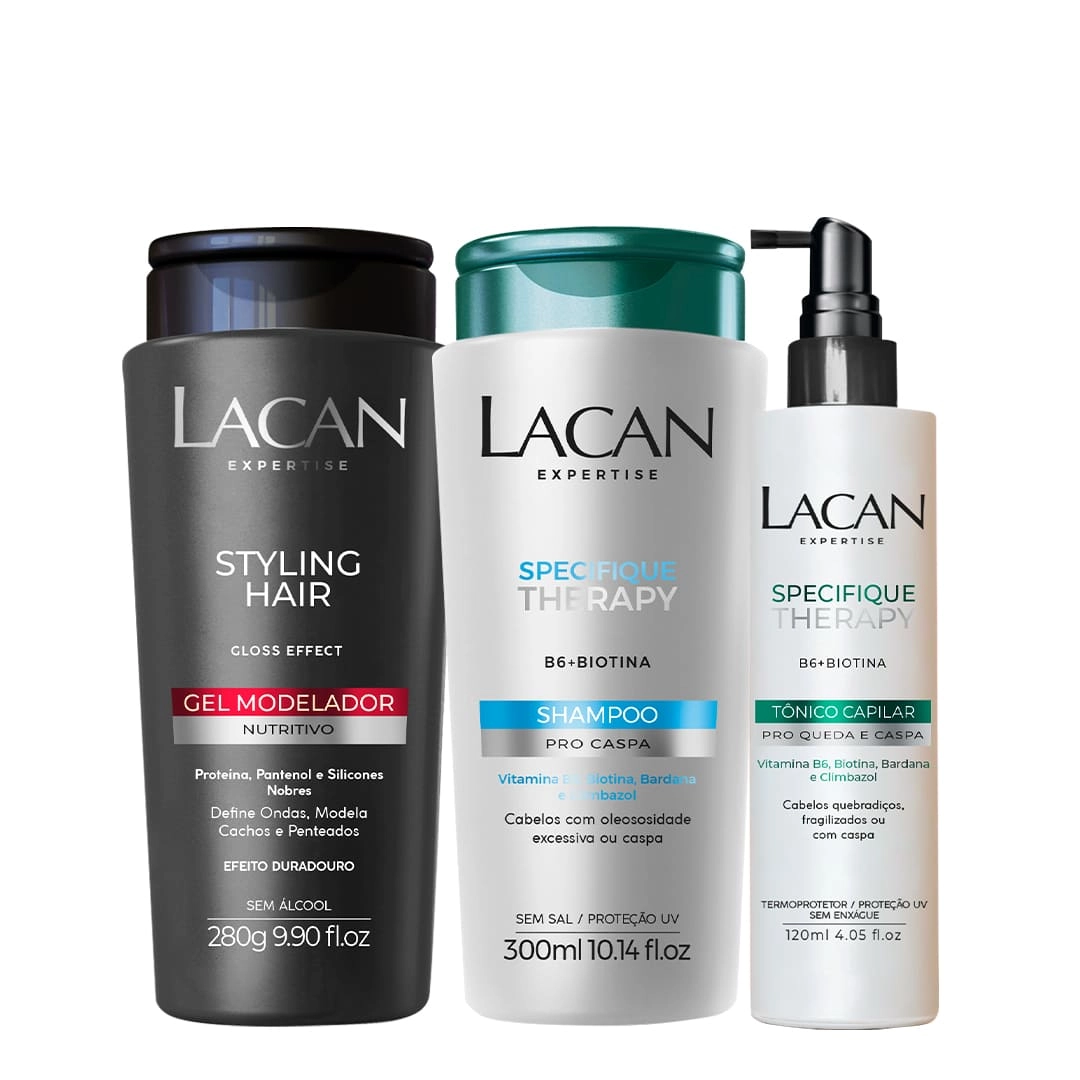 Kit_Lacan_Specifique_Therapy_Pro_Queda_e_Caspa_Tonico_Shampoo_e_Gel_Modelador_Evas_1 Produto Kit_Lacan_Specifique_Therapy_Pro_Queda_e_Caspa_Tonico_Shampoo_e_Gel_Modelador_Evas_1