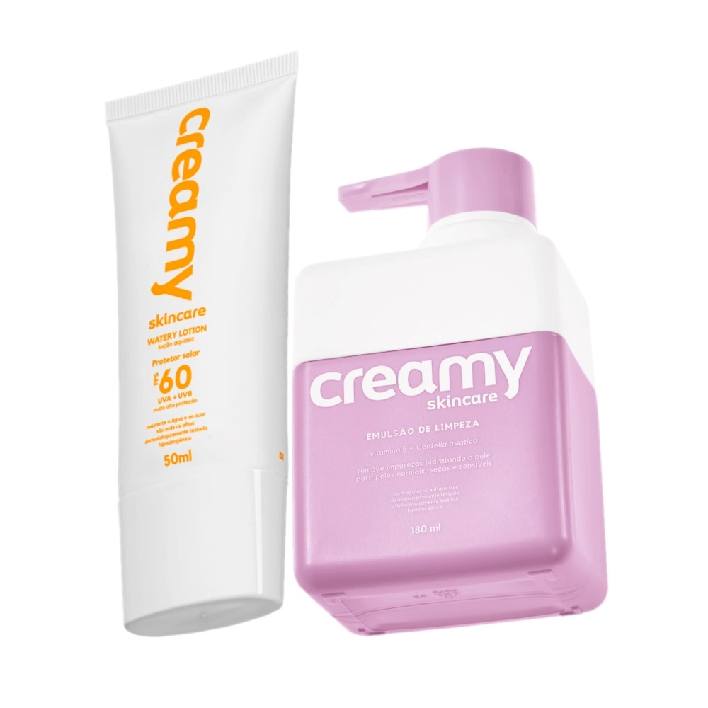 Produto Kit_Creamy_Skincare_Protetor_Solar_Facial_FPS_60_Emulsao_Evas_1