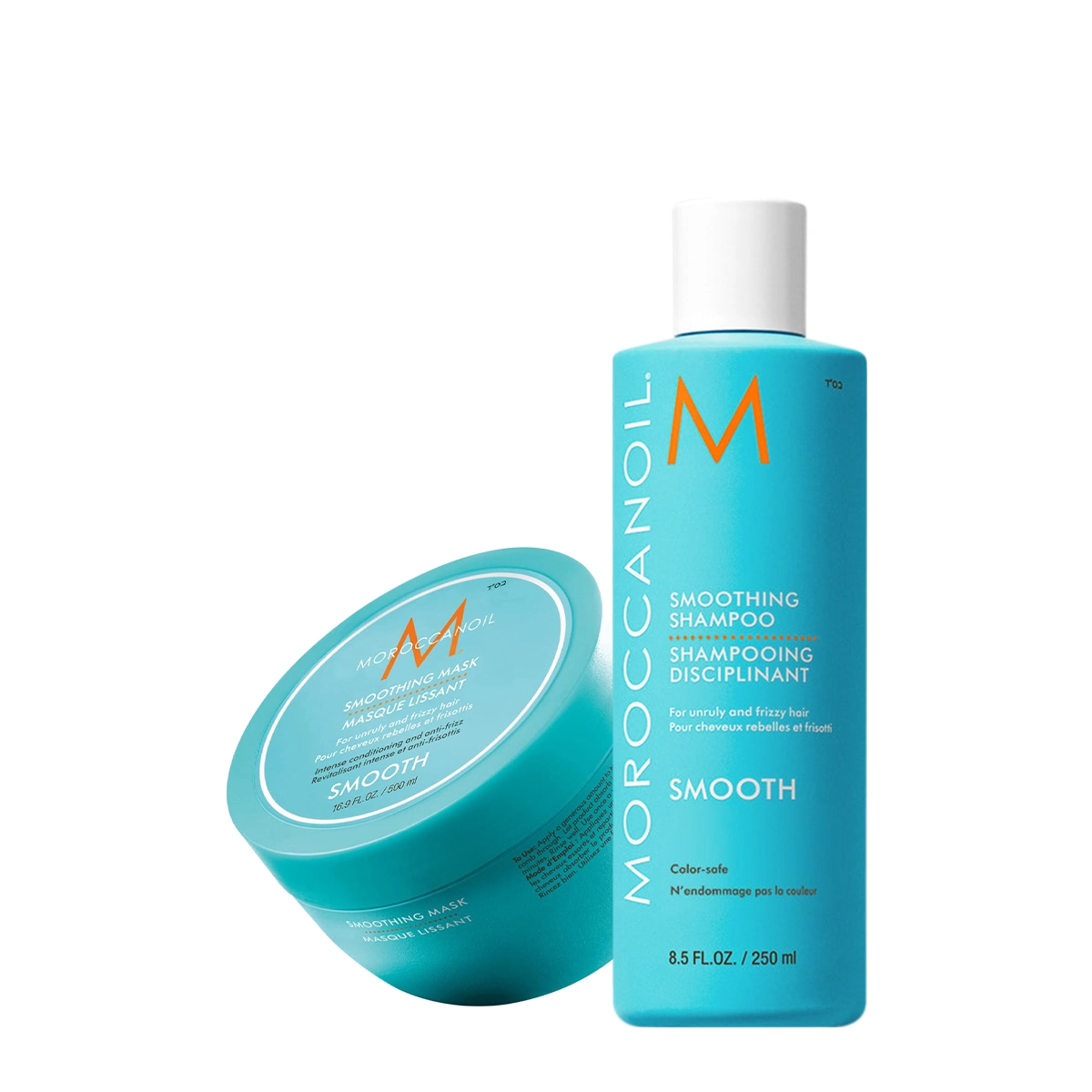 Produto Kit_Moroccanoil_Smoothing_Shampoo_250ml_Mascara_Capilar_500g_Evas_1