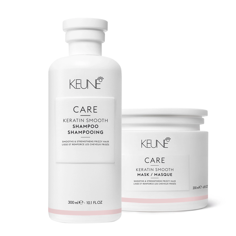 Kit Keune Care Keratin Smooth Shampoo Mask (2 Produtos)
